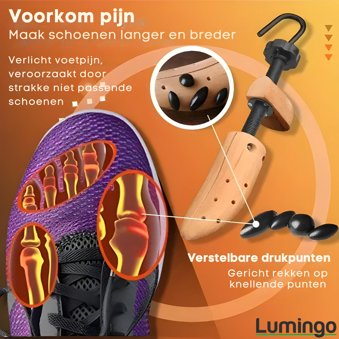 ShoeStretcher Pro | Maak elke schoen passend