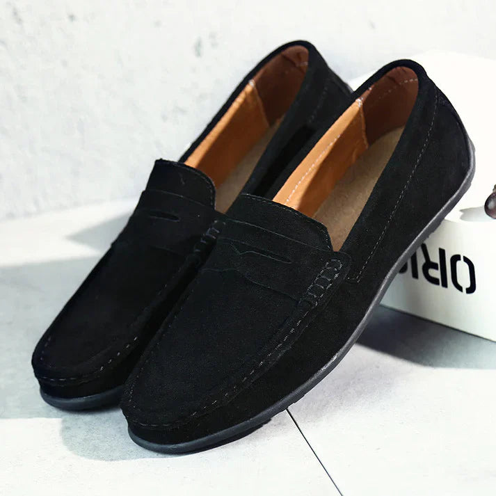 LE DREUX SUÈDE LOAFERS