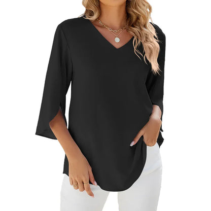 Sophie - Blouse met V-hals