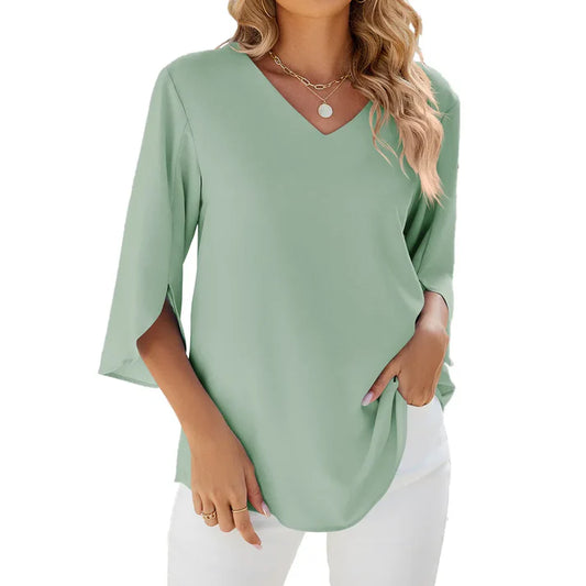 Sophie - Blouse met V-hals