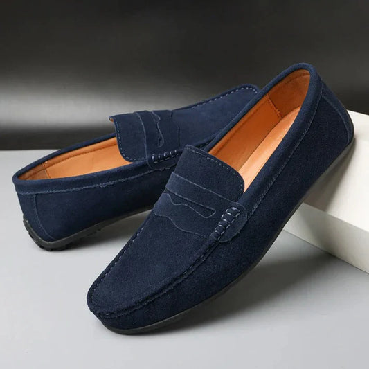 LE DREUX SUÈDE LOAFERS