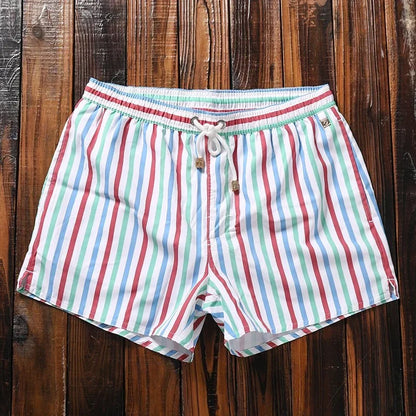 NAUTISCHE GESTREEPTE SHORTS