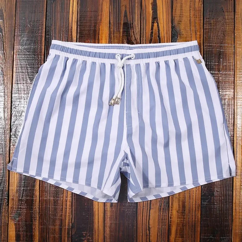 NAUTISCHE GESTREEPTE SHORTS